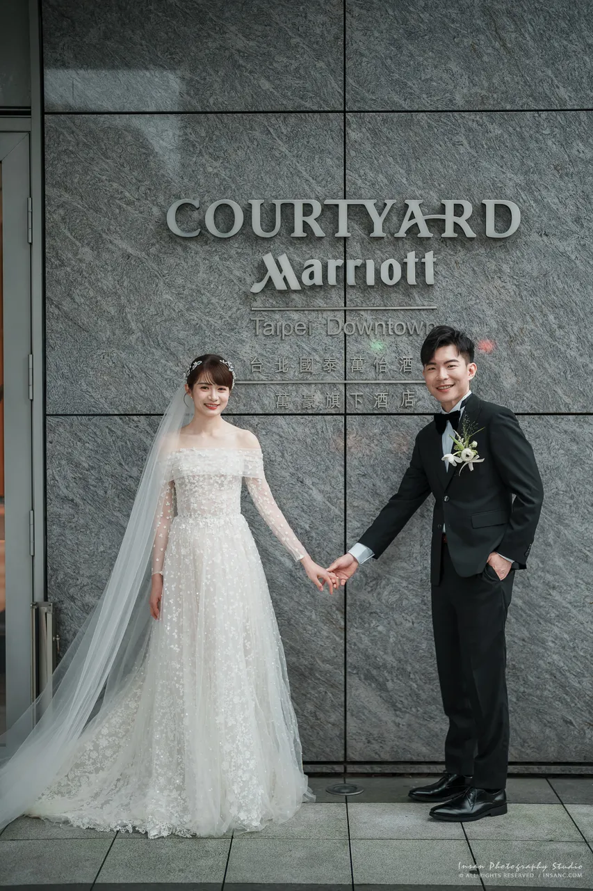 [ 婚攝英聖 | 台北婚攝 ] 修豪+郁雯 { 地點:國泰萬怡酒店Courtyard by Marriott Taipei Downtown} 婚攝英聖