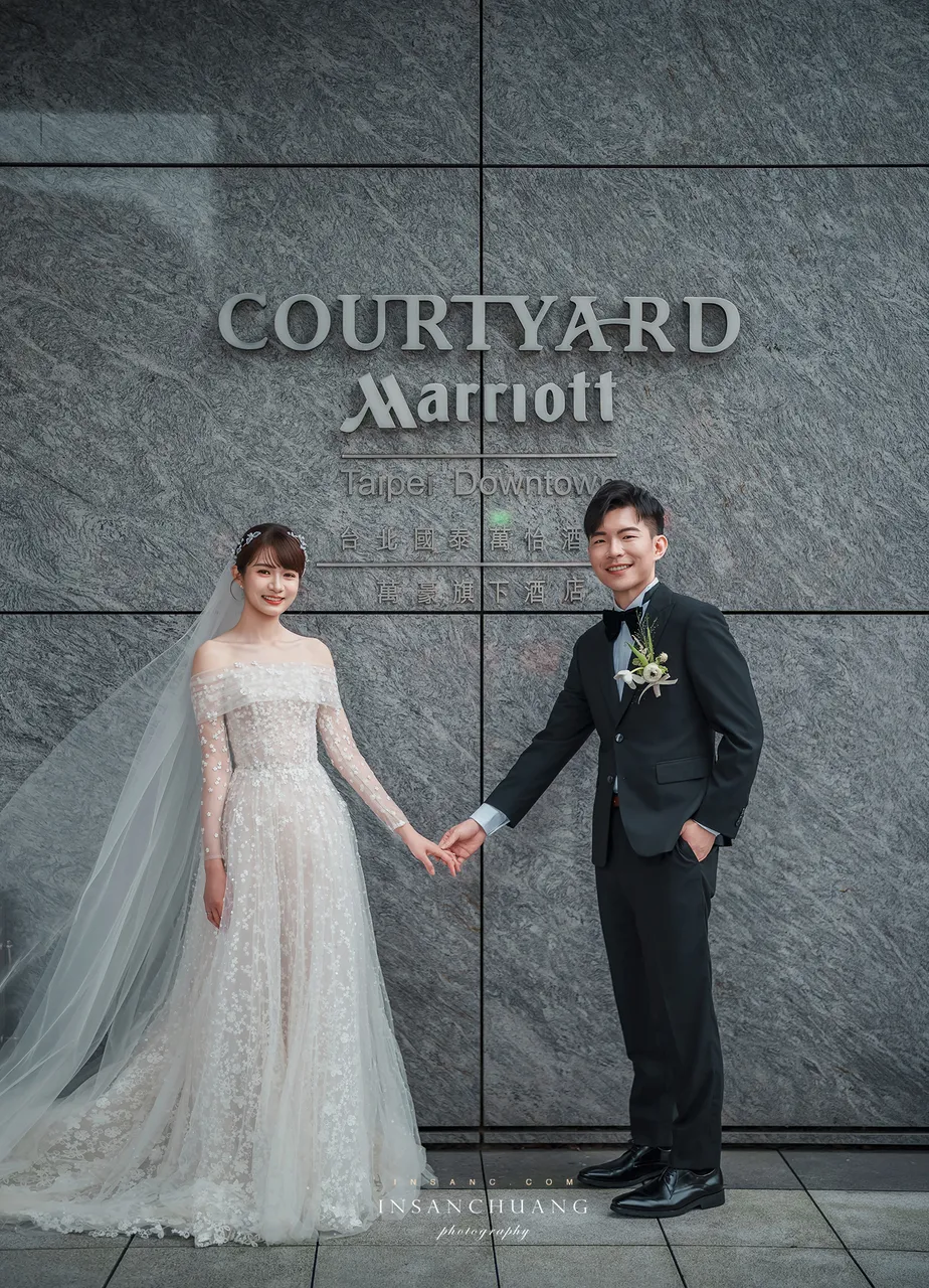 [ 婚攝英聖 | 台北婚攝 ] 修豪+郁雯 { 地點:國泰萬怡酒店Courtyard by Marriott Taipei Downtown} 婚攝英聖