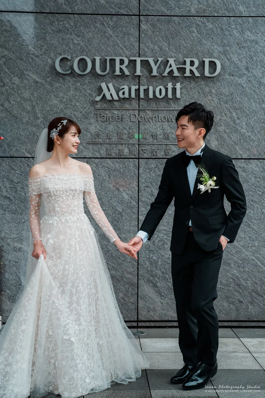 [ 婚攝英聖 | 台北婚攝 ] 修豪+郁雯 { 地點:國泰萬怡酒店Courtyard by Marriott Taipei Downtown} 婚攝英聖