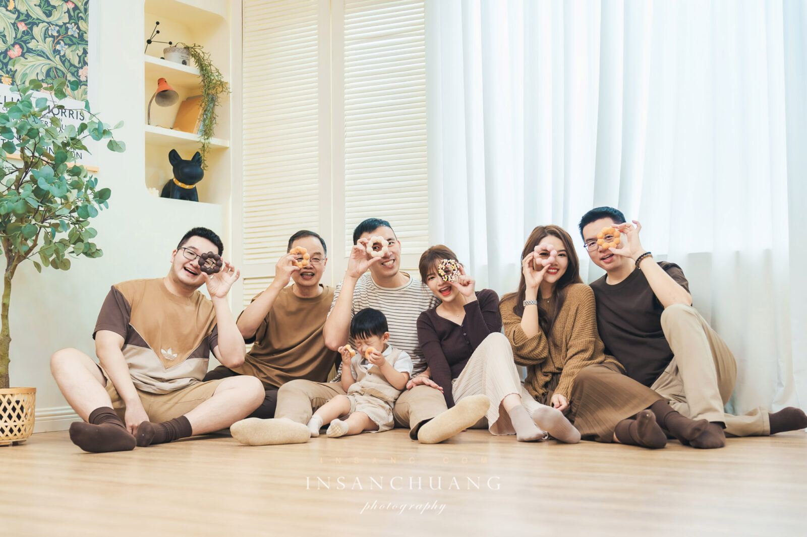 {婚攝英聖|親子攝影}薇婷莉婷全家福-Casper2歲