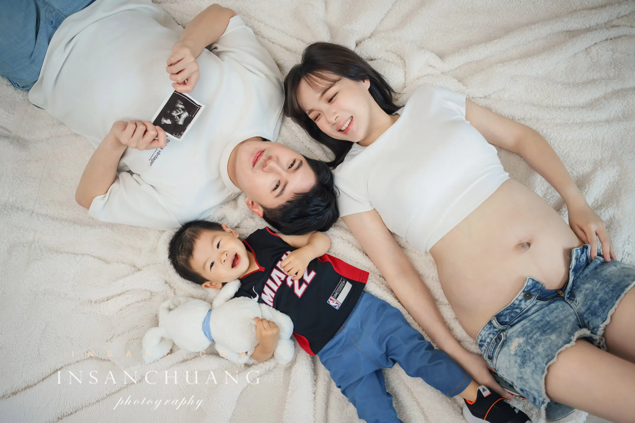 {婚攝英聖|孕婦寫真}文萍2寶全家福 婚攝英聖