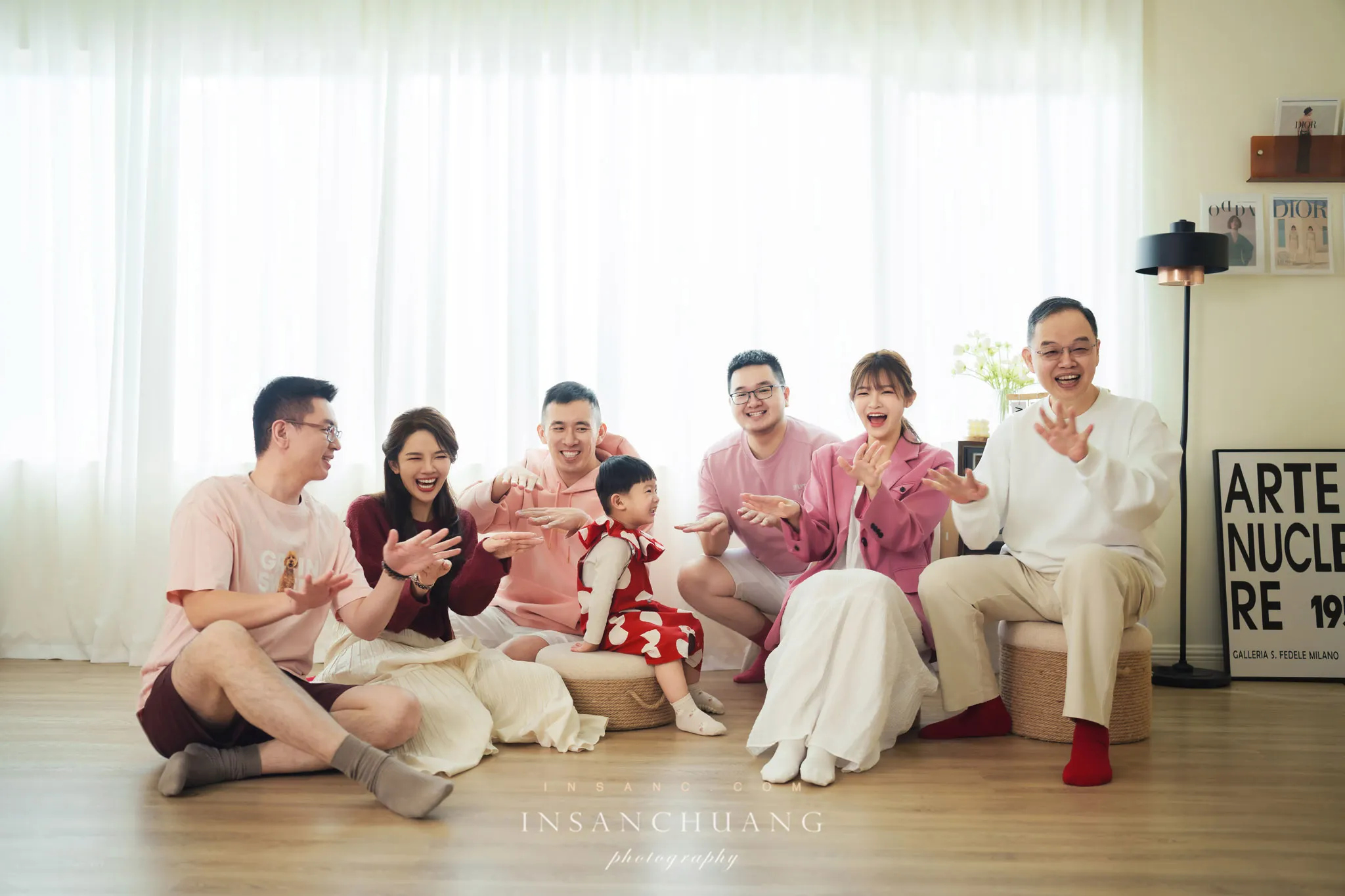 {婚攝英聖|親子攝影}薇婷莉婷全家福-Casper2歲 婚攝英聖