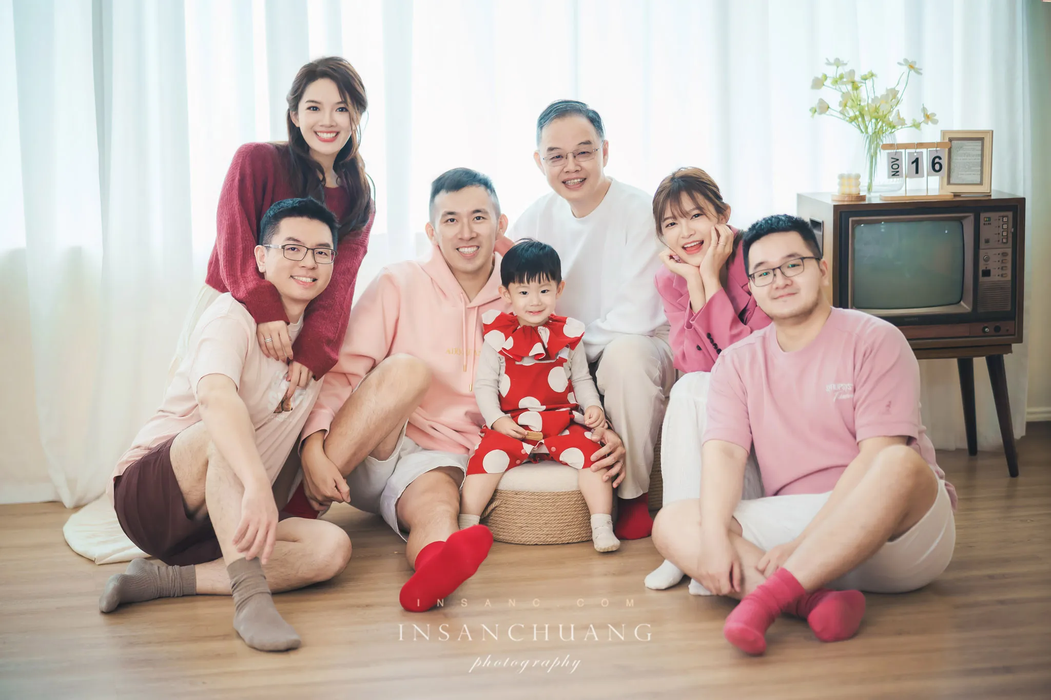 {婚攝英聖|親子攝影}薇婷莉婷全家福-Casper2歲 婚攝英聖