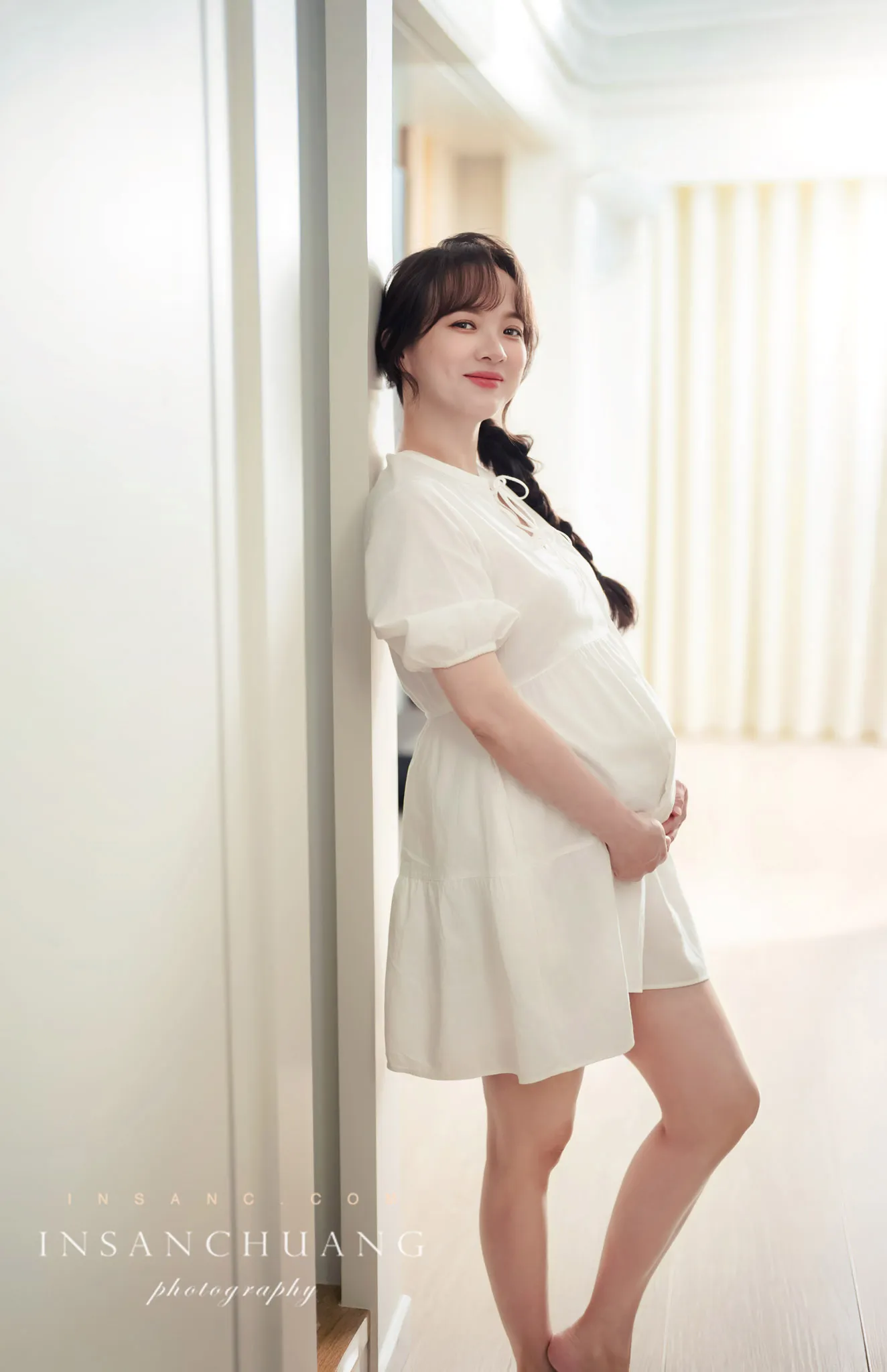{婚攝英聖|孕婦寫真}文萍2寶全家福 婚攝英聖