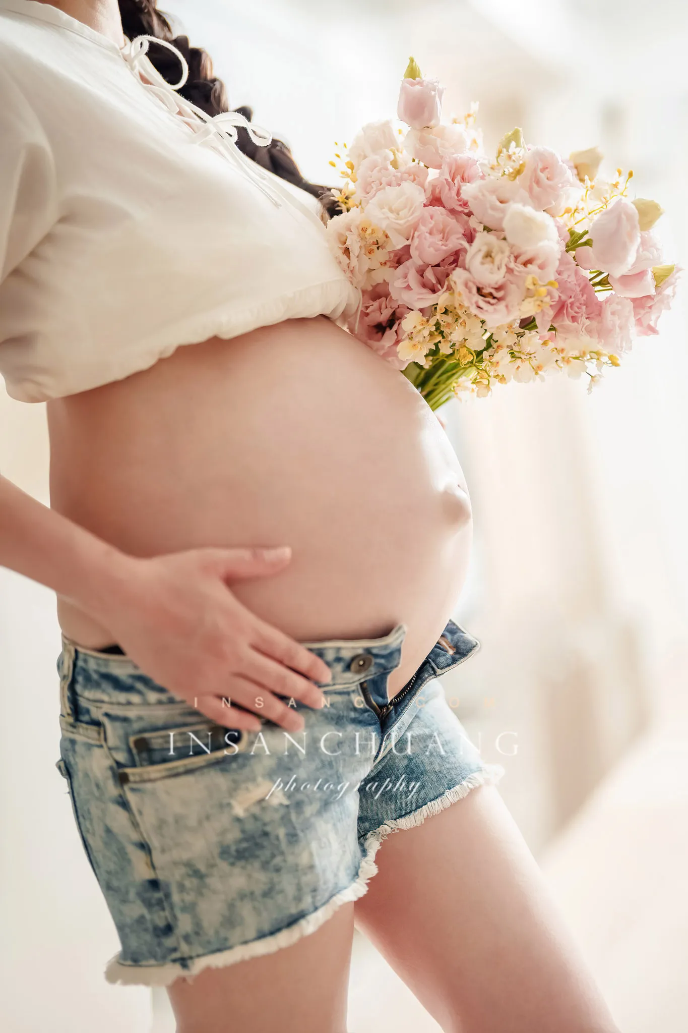 {婚攝英聖|孕婦寫真}文萍2寶全家福 婚攝英聖