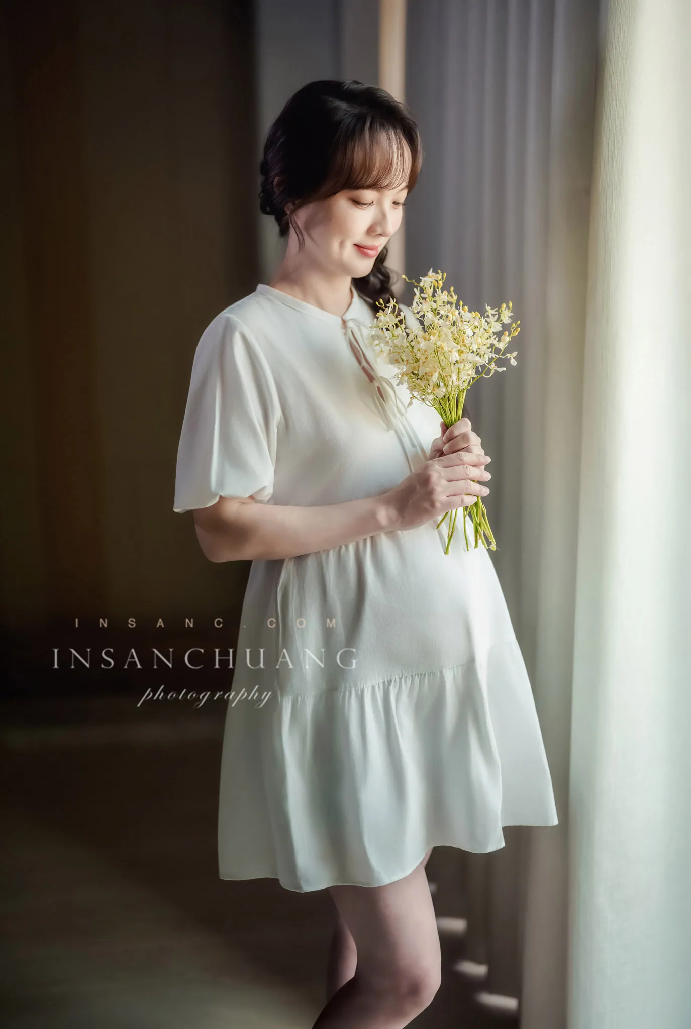 {婚攝英聖|孕婦寫真}文萍2寶全家福 婚攝英聖