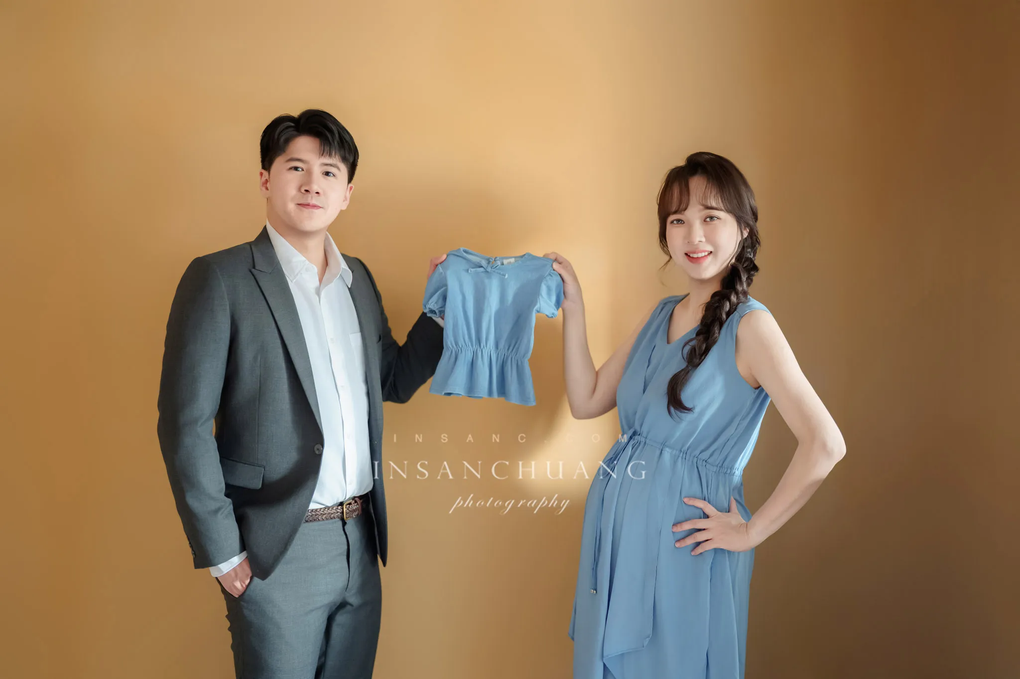 {婚攝英聖|孕婦寫真}文萍2寶全家福 婚攝英聖