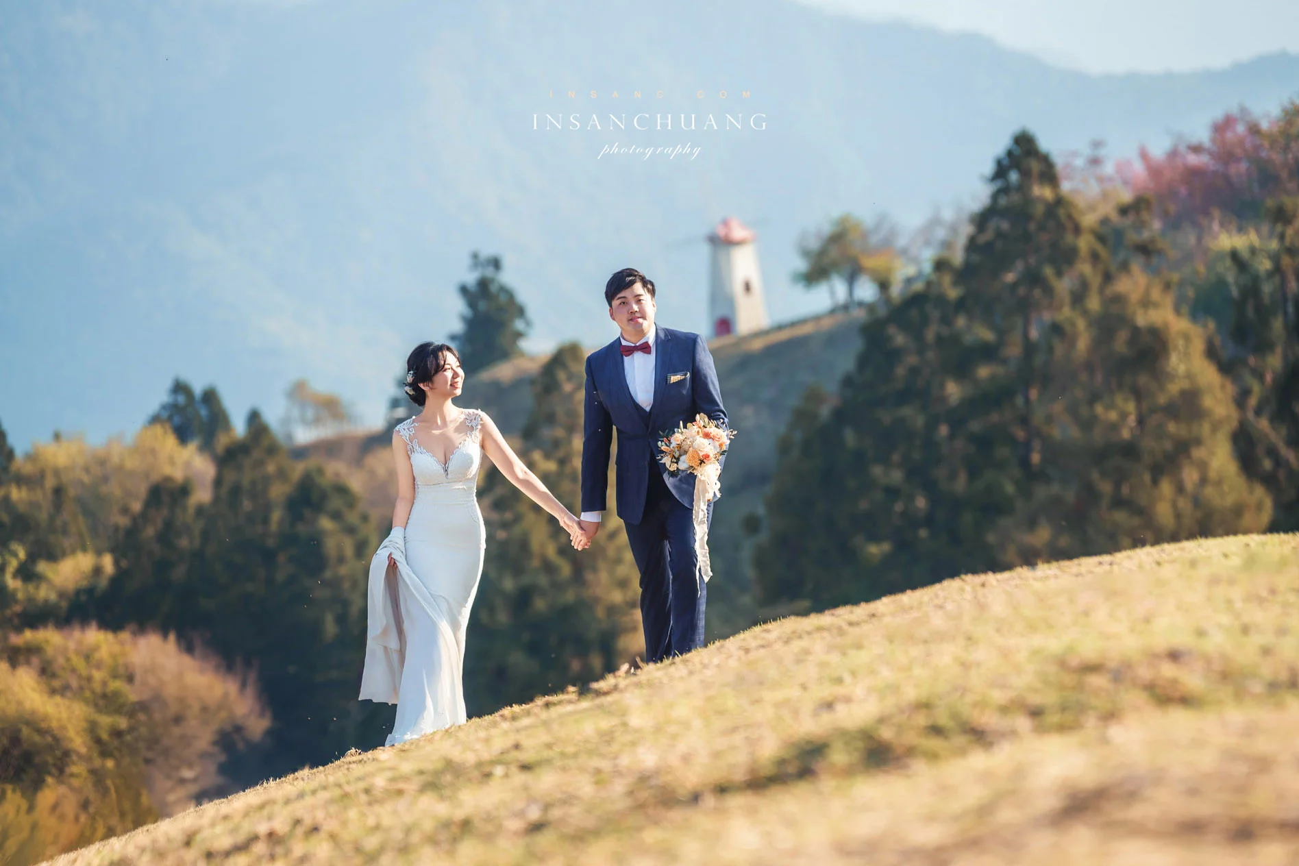 {婚攝英聖 |自主婚紗 }宗軒+芷伶合歡山婚紗-高山婚紗-星空日出婚紗攝影-青青草原-造型:朵咪 婚攝英聖