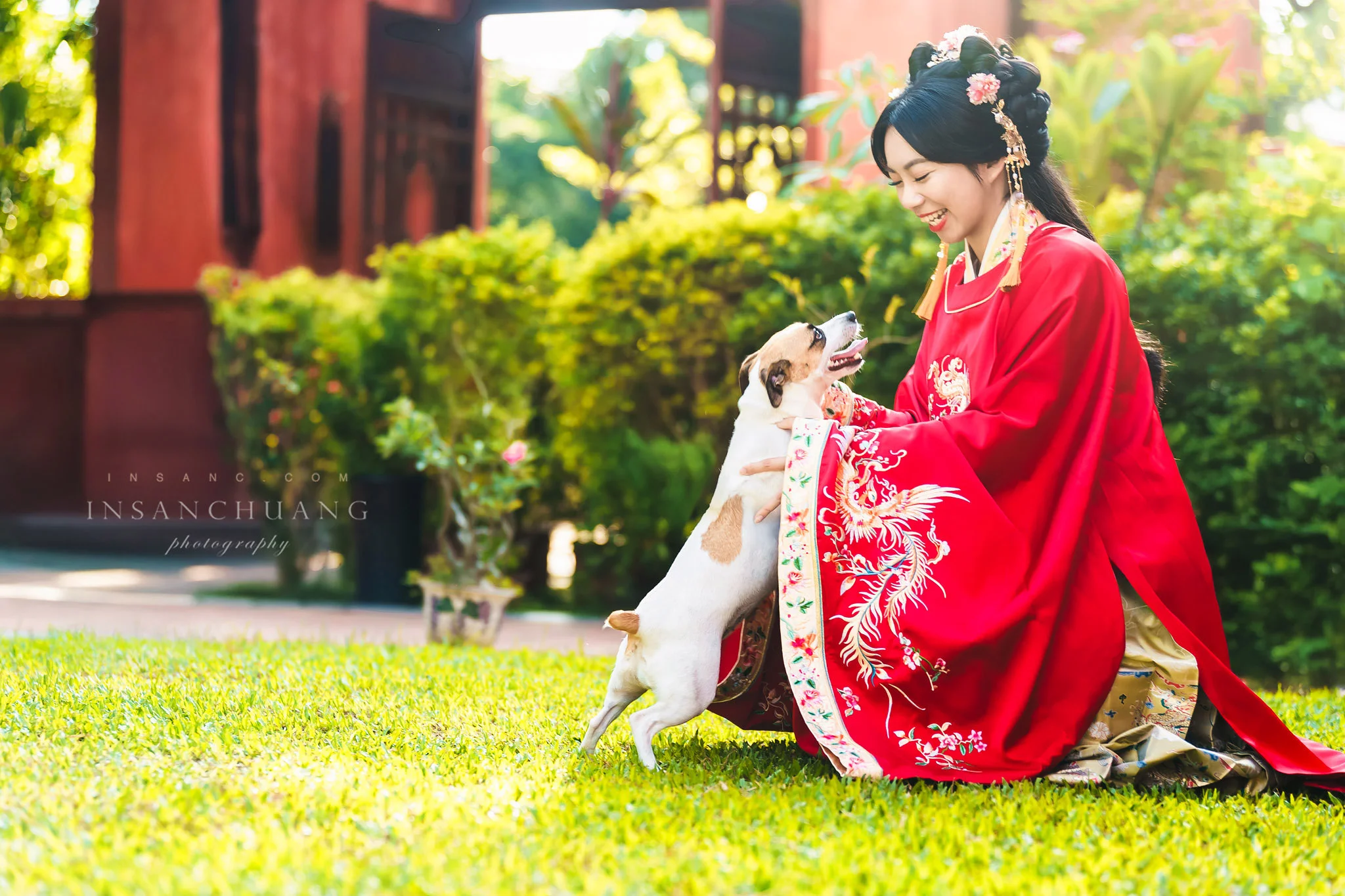 {婚攝英聖 |自主婚紗 }宗軒+芷伶漢服婚紗-古典婚紗-中式婚紗攝影-台南孔廟-造型:Yuki白色夢幻 婚攝英聖