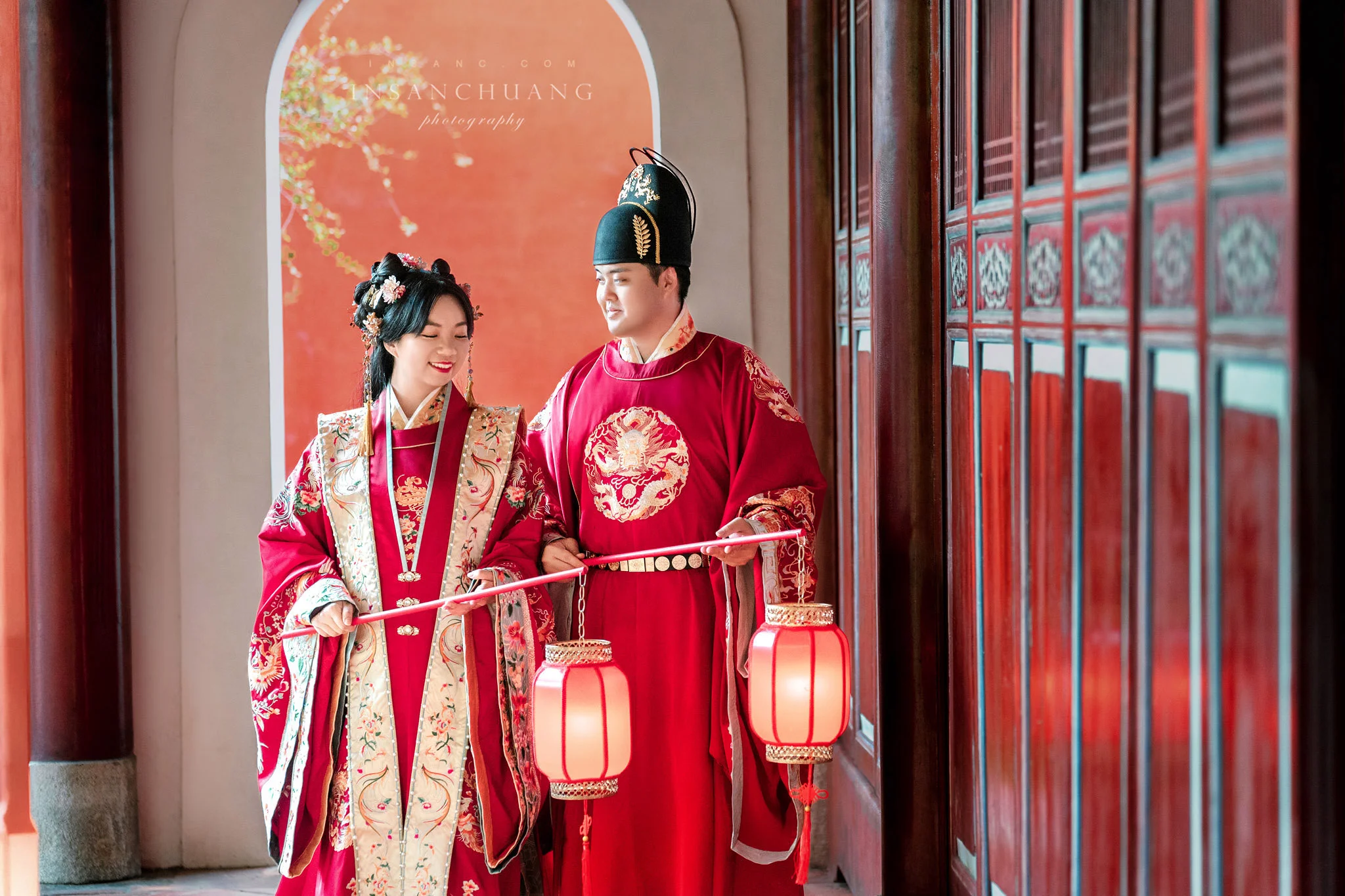 {婚攝英聖 |自主婚紗 }宗軒+芷伶漢服婚紗-古典婚紗-中式婚紗攝影-台南孔廟-造型:Yuki白色夢幻 婚攝英聖