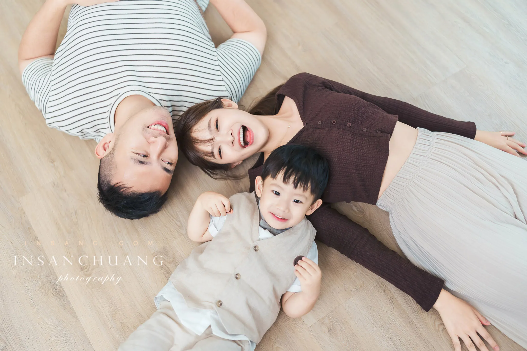 {婚攝英聖|親子攝影}薇婷莉婷全家福-Casper2歲 婚攝英聖