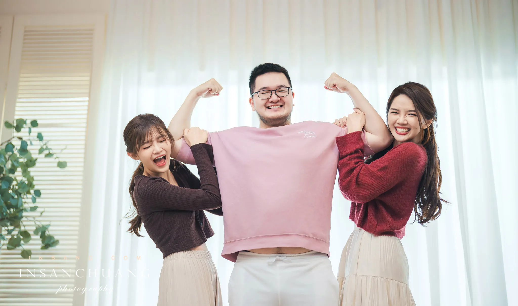 {婚攝英聖|親子攝影}薇婷莉婷全家福-Casper2歲 婚攝英聖