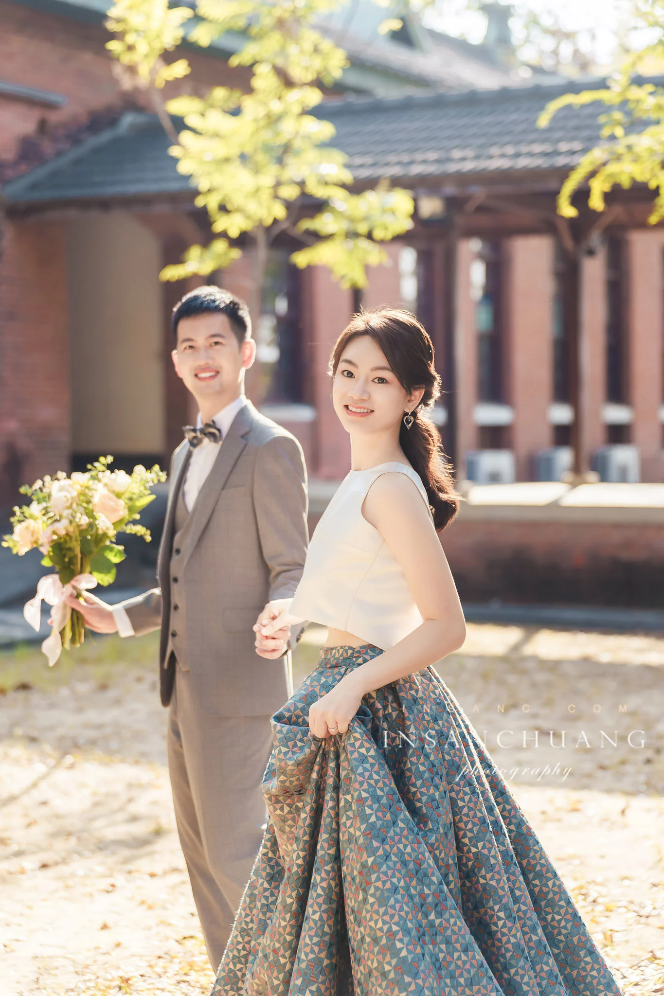 {婚攝英聖|自主婚紗}一心+小瑜婚紗-台南成大-奇美博物館-漁光島-造型:崔羿樂 婚攝英聖