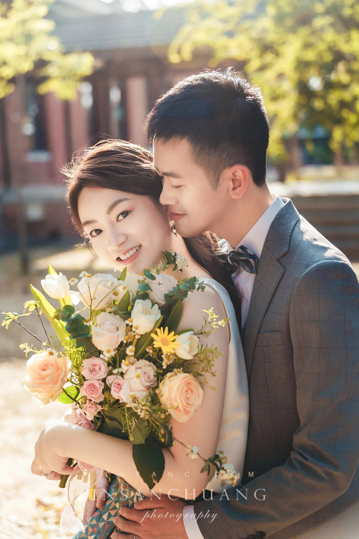 {婚攝英聖|自主婚紗}一心+小瑜婚紗-台南成大-奇美博物館-漁光島-造型:崔羿樂 婚攝英聖