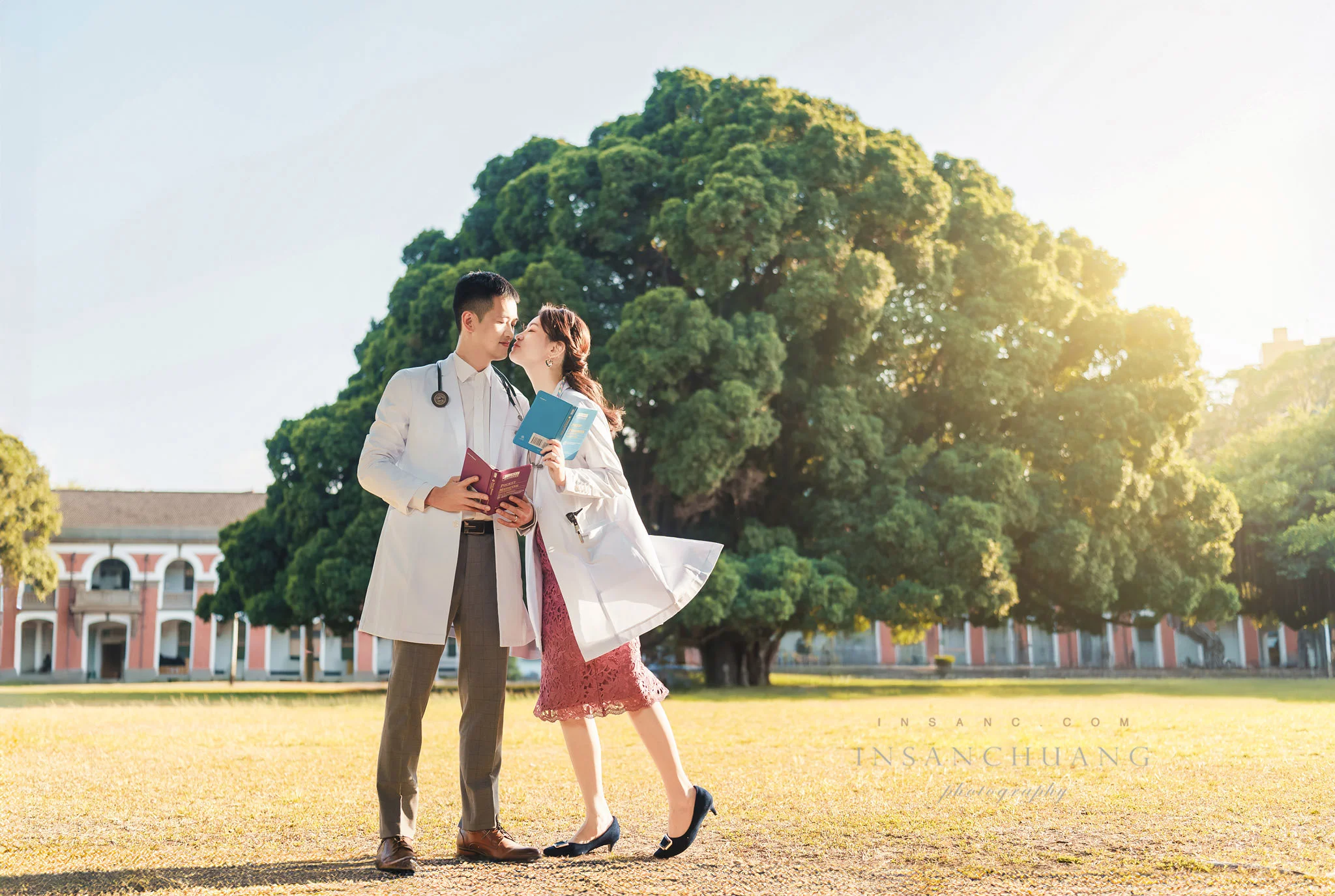 {婚攝英聖|自主婚紗}一心+小瑜婚紗-台南成大-奇美博物館-漁光島-造型:崔羿樂 婚攝英聖