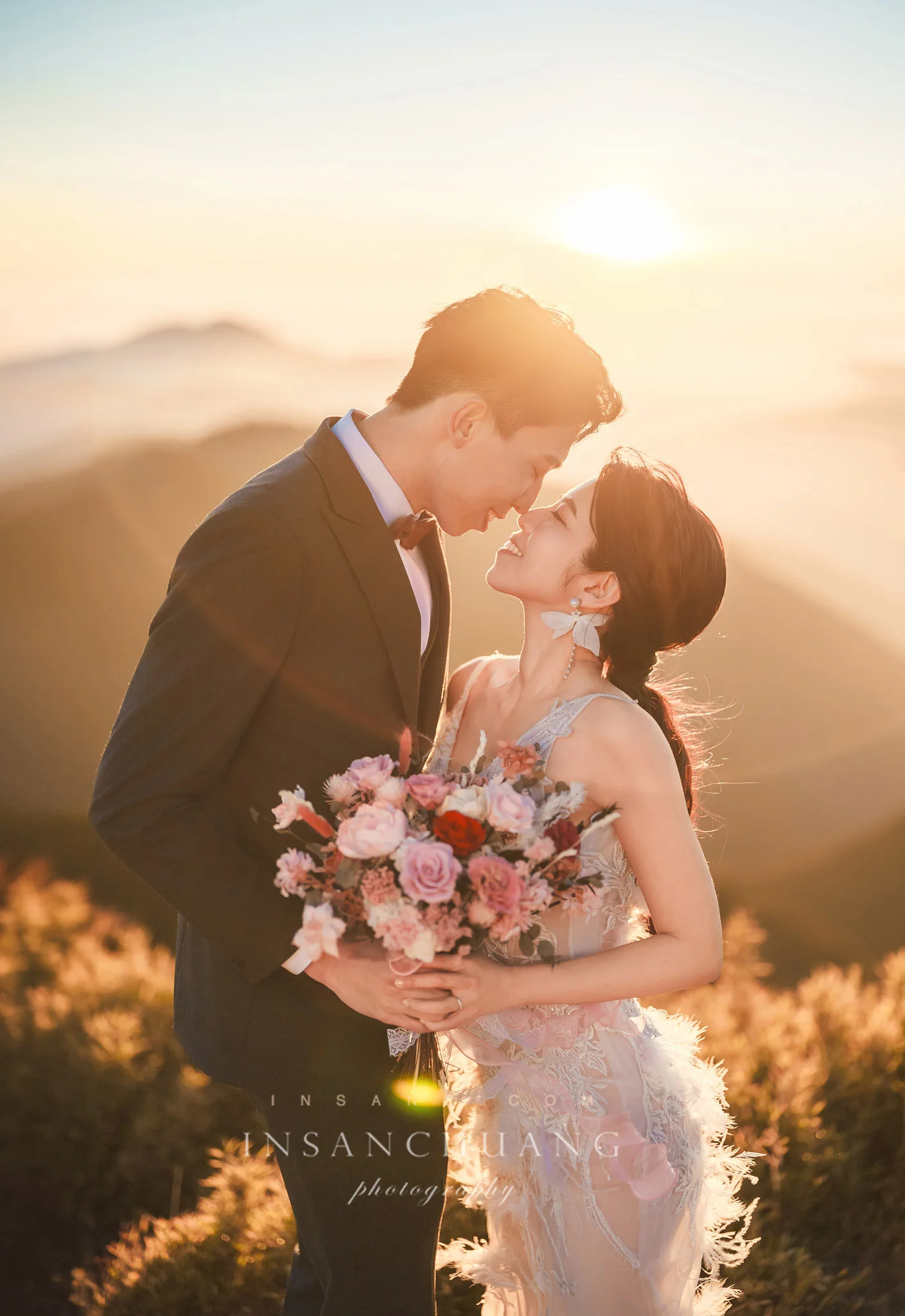 {婚攝英聖|自主婚紗}楊+Abby合歡山高山婚紗-星空日出婚紗攝影-便服婚紗-造型:朵咪 婚攝英聖