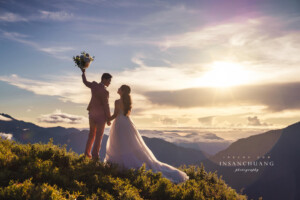 英聖合歡山婚紗攝影-高山日出婚紗